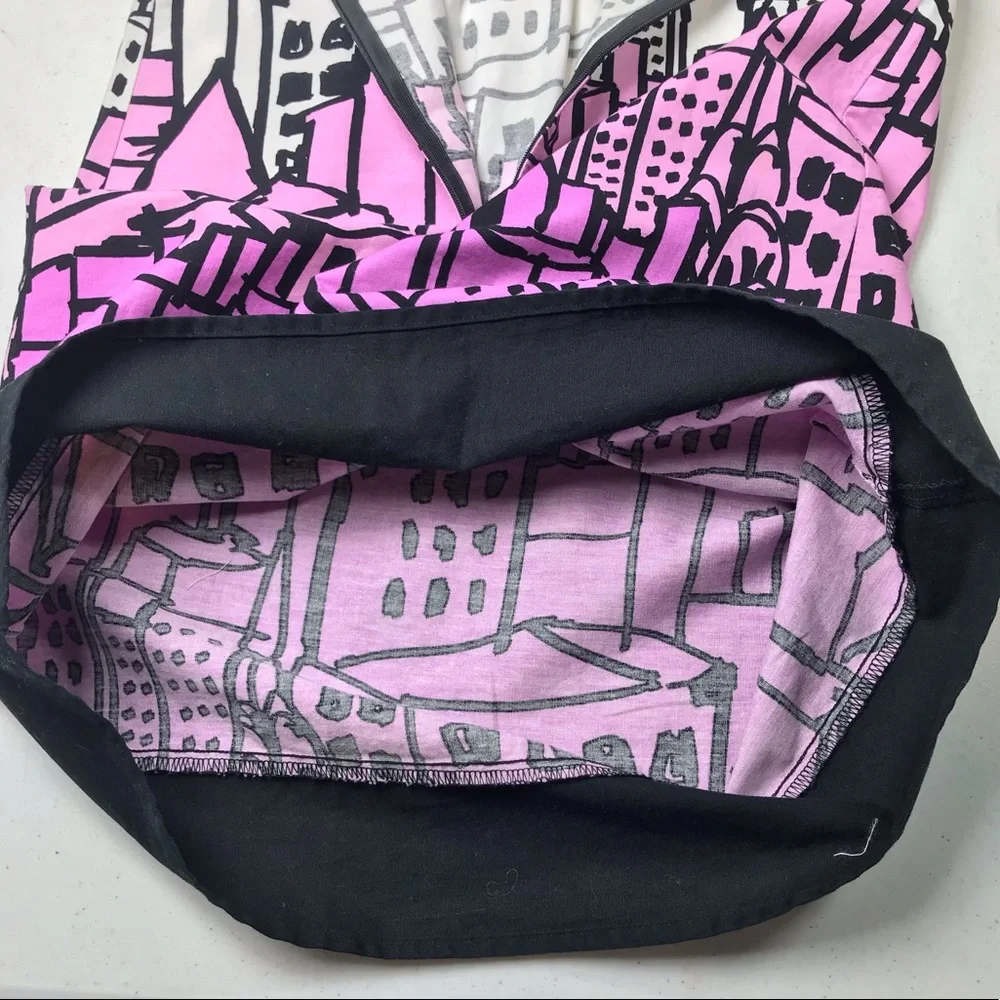 COPY - Gymboree cityscape A line sleeveless dress Sz 10